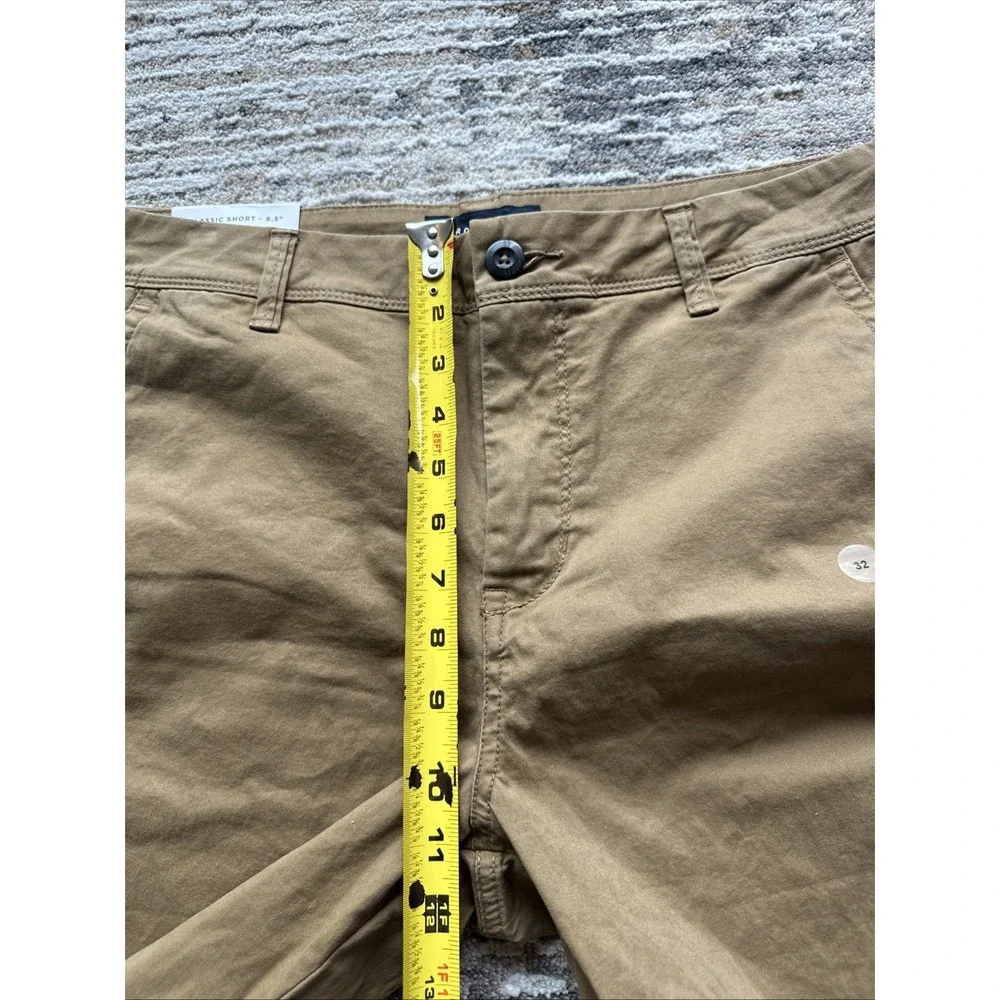 Aeropostale Stretch Twill Classic Shorts Men Brown Sz 32 NWT 9.5